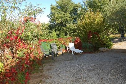 Extérieur du gite Olivier 1, gîte pour 4/5 personnes à Joyeuse en Ardèche