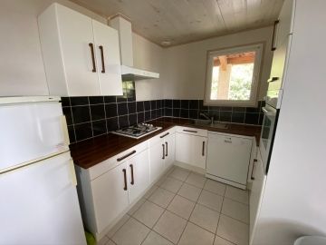 La cuisine du gite Tilleul, gîte pour 4/5 personnes à Joyeuse en Ardèche